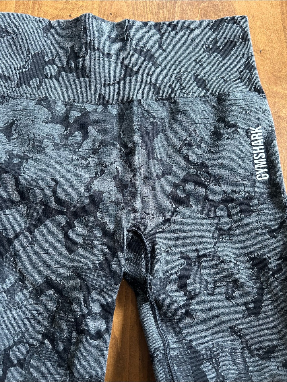 Small Gymshark Adapt Gray Camo Seamless Leggings
